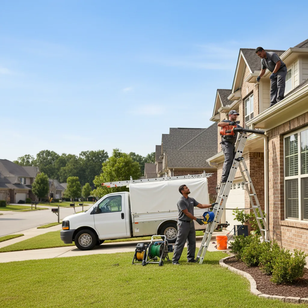 Home Gutter Service in Girard, IL near me